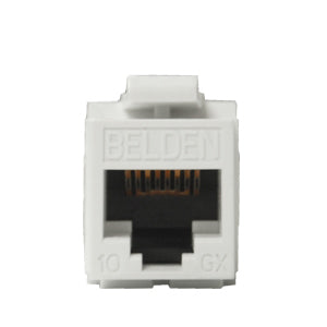 Conector Jack RJ45 CAT6A BELDEN AX102282 , RJ-45, Blanco, Cat 6a
