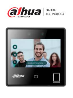 DAHUA DHI-ASI3214A-W -Control de Acceso Reconocimiento Facial/Pantalla Touch de 4.3"/3000 Rostros/5000 Huellas/3000 Tarjetas MIFARE