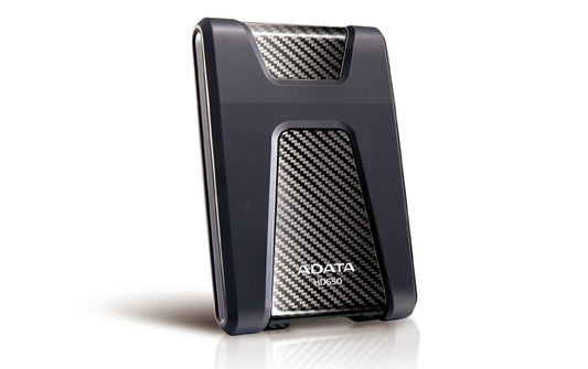 Disco Duro Externo ADATA HD650, 1 TB, USB 3.2 (USB 3.1, 3.0, 2.0), 2.5 pulgadas, Negro
