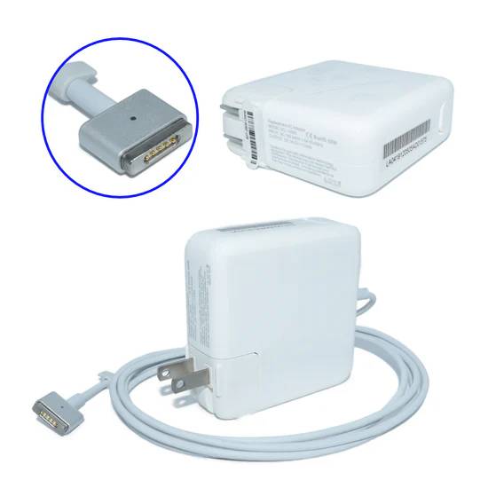 Cargador / Adaptador para Laptop AP2-60W GENERICO de 60w, 16.5v y 3.65A magsafe 2