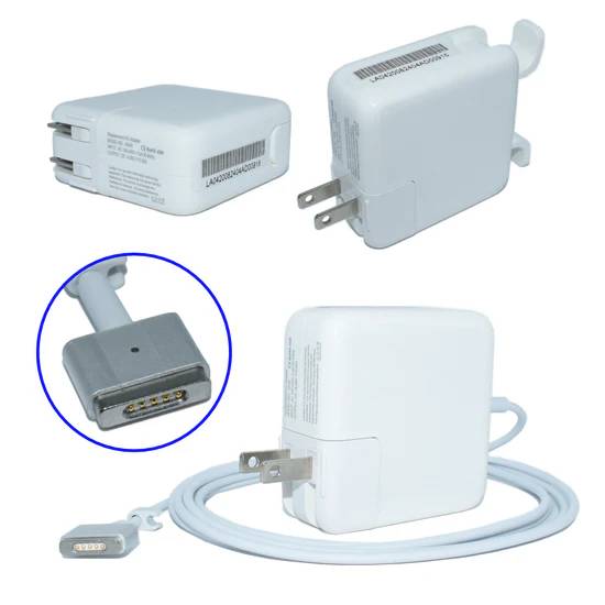 Cargador / Adaptador para Laptop GENERICO AP2-45W de 45w, 14.5v y 3.1A magsafe 2