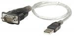 205146 Convertidor  USB a Puerto Serial DB9 Macho. Longitud del cable: 45 cm