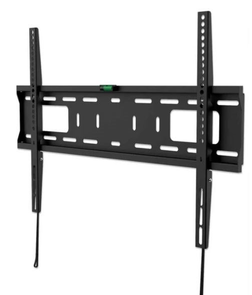 461986 Soporte para TV con montaje en pared, Soporta pantallas de 37 pulgadas a 70 pulgadas con peso de hasta 50 kg, diseño ultra delgado, negro