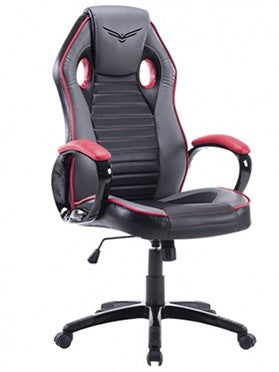 Silla Gaming Naceb Technology JUGGERNAUT, Gamer, Negro/Rojo, Piel Sintética