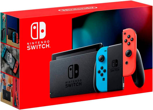 Nintendo Consola Switch Neon 32GB Version 1.1 - Standard Edition  Version Internacional