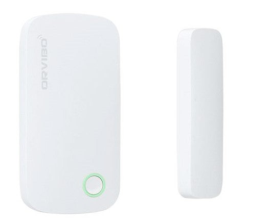 Sensor de Puerta/Ventana Orvibo SM10ZW-1VO, Color blanco, Acrilonitrilo butadieno estireno (ABS), Policarbonato, Inalámbrico, 2400, CR2032