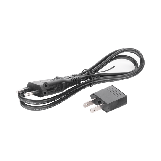Cable De Corriente Bifasico Conector Tipo 8 ( 1 Metro )