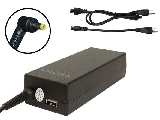 Cargador / Adaptador para Laptop OTAC-E67 OVALTECH de 65W 20V/3.25A (4.0*1.7)