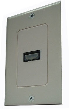 Tapa HDM 1 Puerto BROBOTIX 163225, HDMI, Hembra, Color blanco