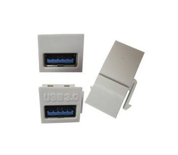 Jack USB COPLE H-H V3.0 BROBOTIX 065630, Negro