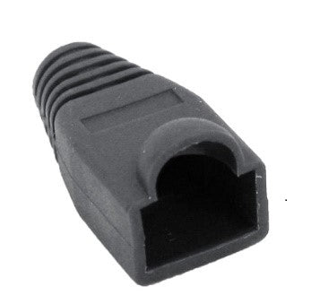 Protector de Plug Bota para RJ45 BROBOTIX 351972, RJ-45, Gris Caja, 100 piezas