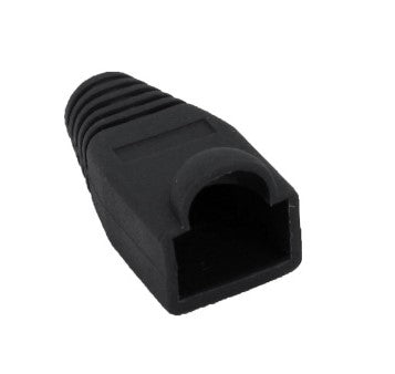 Protector de Plug Bota para RJ45 BROBOTIX 351980, RJ-45, Negro