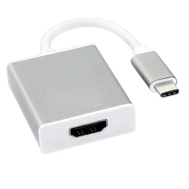 Convertidor USB Tipo C a HDMI BROBOTIX 569441, Blanco