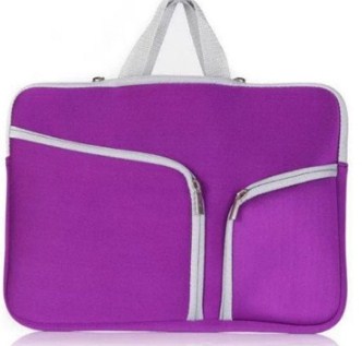 Funda, 15.4 Pulgadas, p/Laptop, Neopreno, Morado, BROBOTIX 457896P