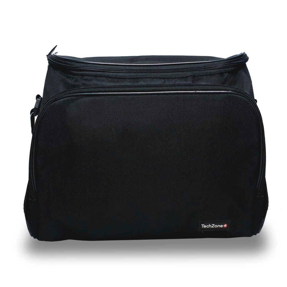 Maletín para proyector Bach TechZone, de 15.6 pulgadas, confeccionado en poliéster, capacidad de carga para proyectores de hasta 29 × 10.5 × 27 cm