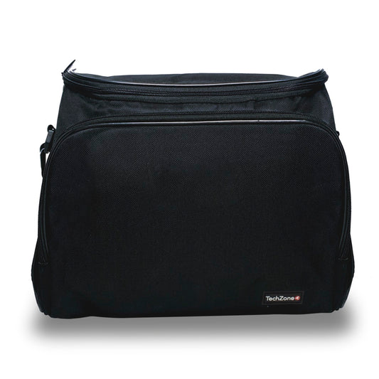 Maletín para proyector Bach TechZone, de 15.6 pulgadas, confeccionado en poliéster, capacidad de carga para proyectores de hasta 29 × 10.5 × 27 cm