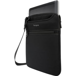 Funda vertical  de Neopreno con asas ocultas para Laptop 14 pulgadas, Negro TSS913