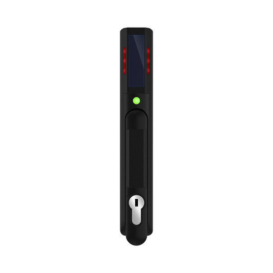 Chapa de Seguridad SmartZoneâ„¢, Con Lector de Tarjetas de Frecuencia Dual (125 kHz y 13.56 MHz), y Sensor de Humedad Integrado