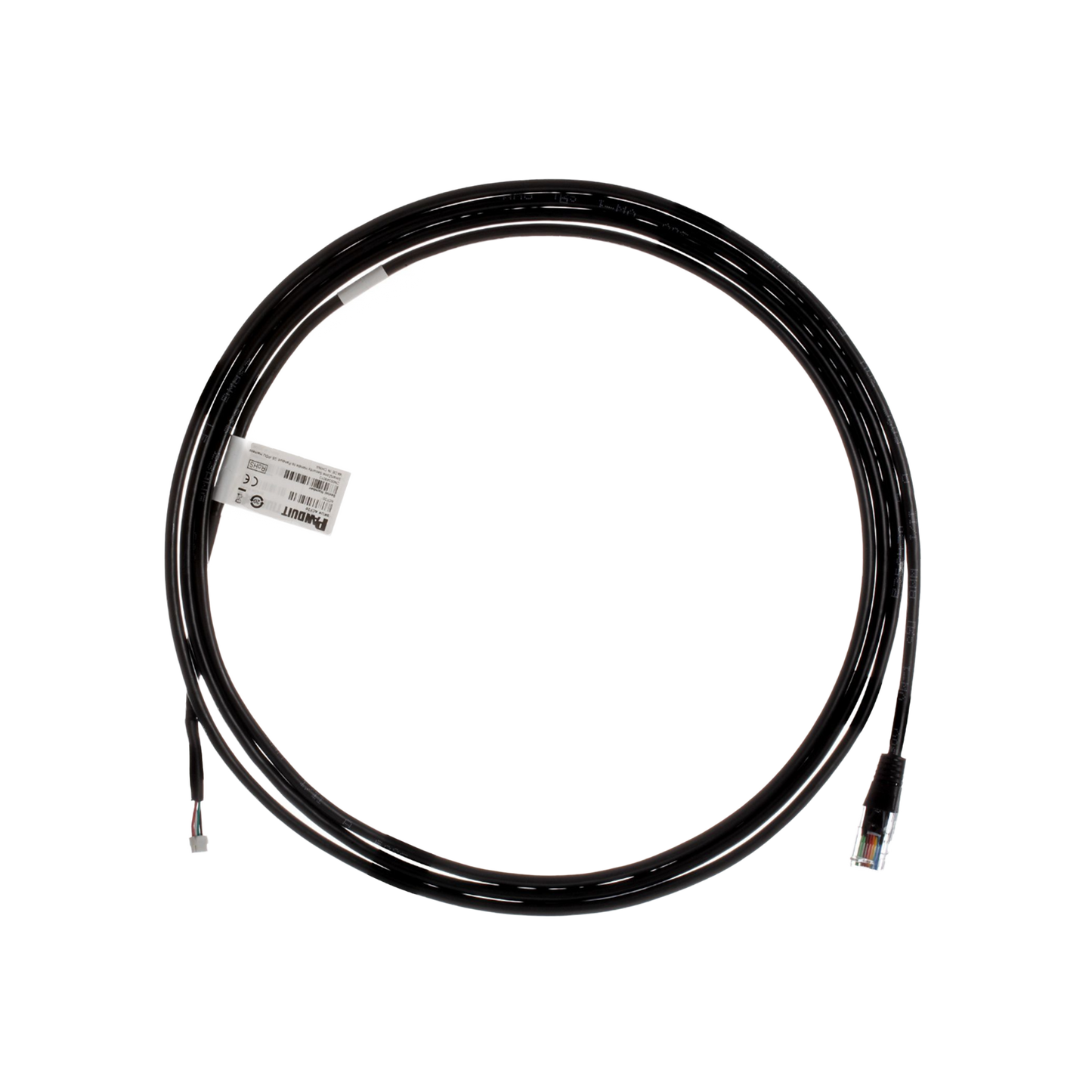 Cable de Extensión de Seguridad SmartZoneâ„¢, Con Conexión JTS a RJ45 Macho, Para PDUs G5 Panduit, de 2.7 Metros