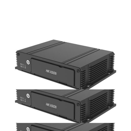 DVR Móvil 2 Megapixel (1080p) / 4 Canales TURBOHD / Tecnología IA Integrada / Soporta 4G / WiFi / GPS / Sensor G / Soporta 2 Memorias SD (256GB c/u) / Alarmas I/O