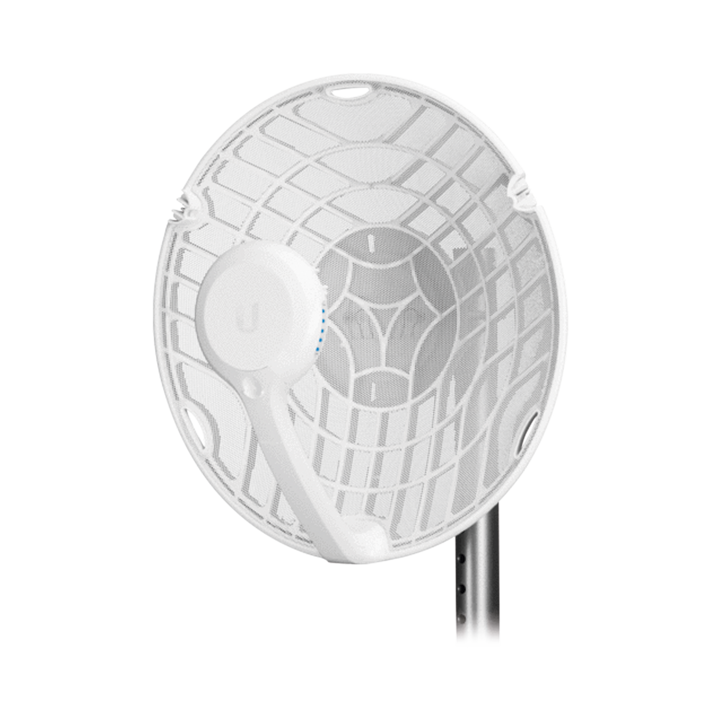 Radio de Backhaul de alta capacidad, tecnologÃ­a airFiber hasta 1 Gbps, 60 GHz con failover en 5 GHz, con antena integrada de 38 dBi y 11 dBi respectivamente