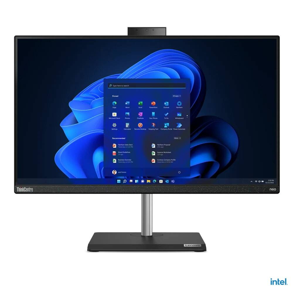 Lenovo ThinkCentre AIO neo 30a 24, Procesador Intel® Core™ i3-1215U, Ram 8 GB, Windows 11 pro, 512 GB SSD, pantalla 23.8 pulgadas.