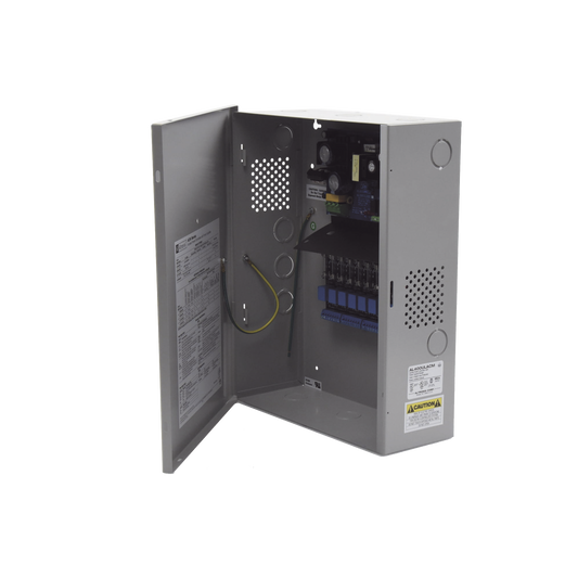 12 o 24 Vcc @ 4 A / Fuente tipo control / 8 circuitos de control ( NO / NC ) / capacidad de respaldo / requiere baterÃ­as.