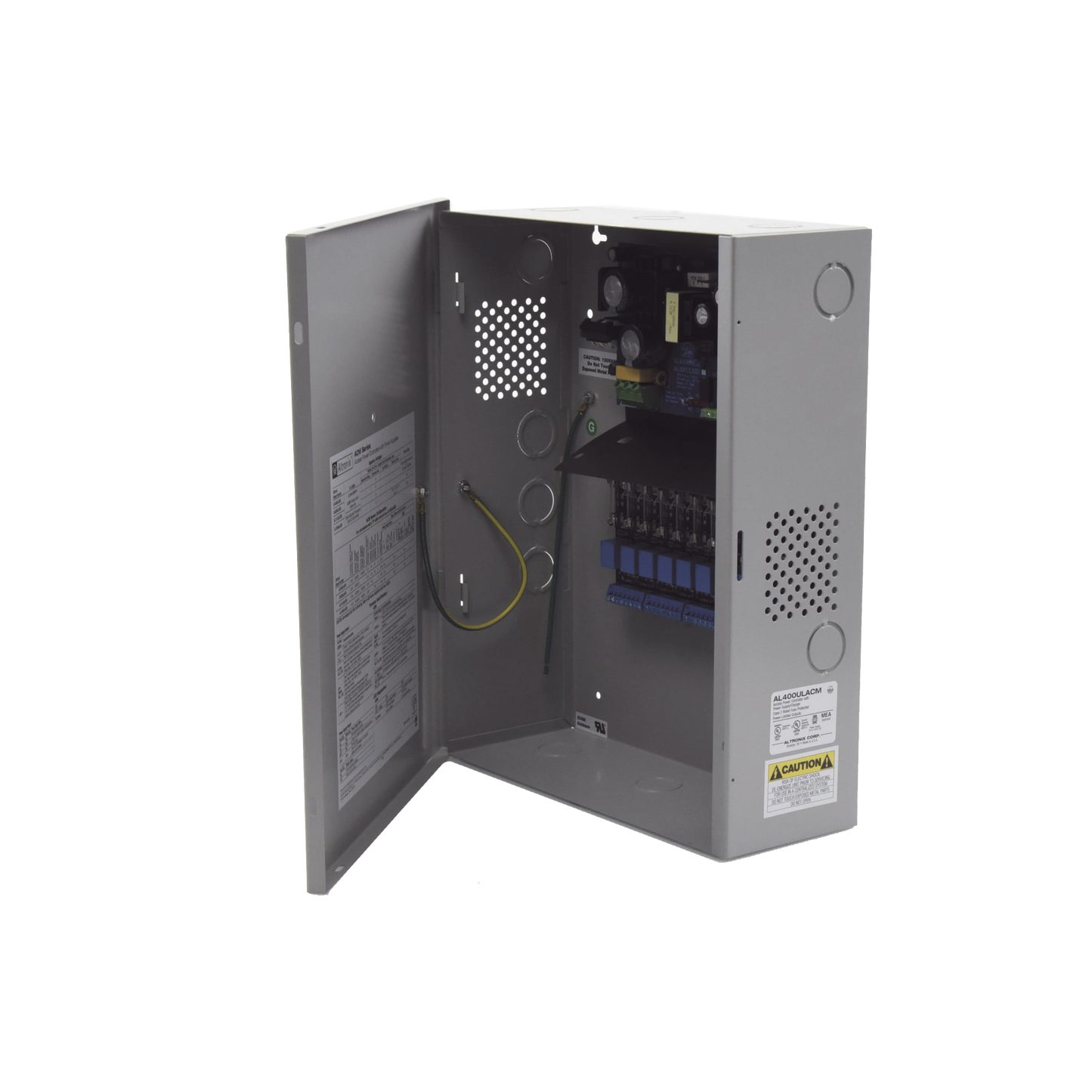 12 o 24 Vcc @ 4 A / Fuente tipo control / 8 circuitos de control ( NO / NC ) / capacidad de respaldo / requiere baterÃ­as.