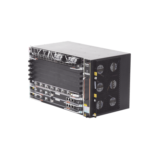 OLT Carrier Class Modular GPON, 6 Ranuras de Servicio, 1 Tarjeta de Servicio 16 puertos GPON, crecimiento hasta 96 puertos GPON, 6 UR, GestiÃ³n por UNM2000, CLI