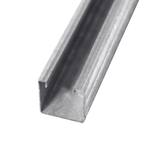 Unicanal SÃ³lido 4 X 4 cm X 3 m (Galvanizado en Caliente).