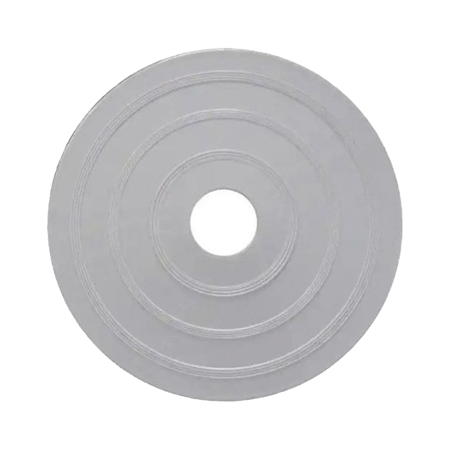 Placa Adaptadora Decorativa / Fabricada en PlÃ¡stico Blanco / para Montar Sensores de Calor Serie 302 en una caja elÃ©ctrica de 4â€ x 4â€