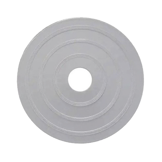 Placa Adaptadora Decorativa / Fabricada en PlÃ¡stico Blanco / para Montar Sensores de Calor Serie 302 en una caja elÃ©ctrica de 4â€ x 4â€