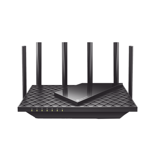 Router Triple Banda WiFi 6E / AX5400 MU-MIMO / 1 Puerto WAN 1 10/100/1000 Mbps / 4 Puertos LAN 10/100/1000 Mbps / 1 puerto USB 3.0 / 6 antenas de alta ganancia / OneMesh â„¢
