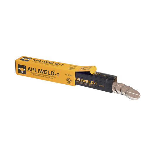 Apliweld-T. Tabletas de Compuesto para Soldadura ExotÃ©rmica (DiÃ¡metro 43 mm). 20 Piezas.
