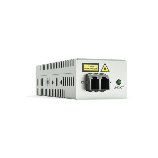 Convertidor de medios Gigabit Ethernet a Fibra Óptica Conector LC, Multimodo (MMF) | ALLIED TELESIS