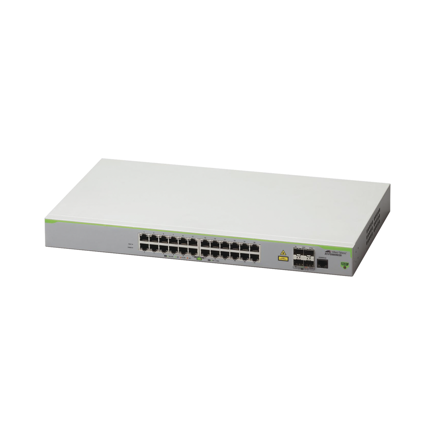 Switch administrable 24 puertos 10/100 4 x 10/1000x SFP incluye fuente