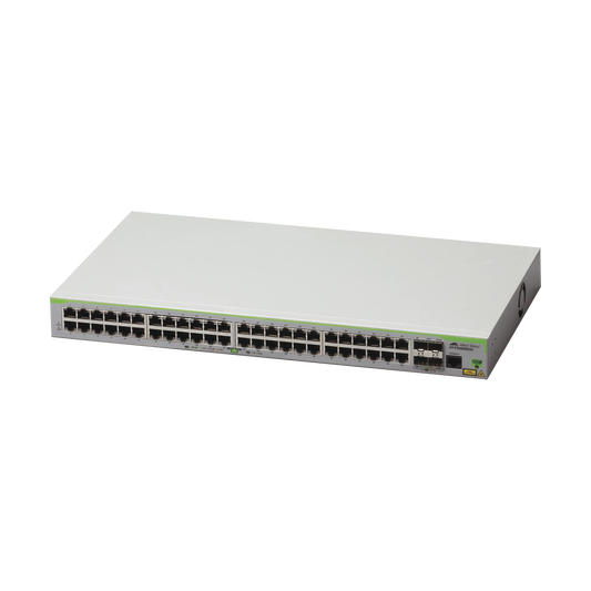 Switch Administrable CentreCOM FS980M, Capa 3 de 48 Puertos 10/100 Mbps + 4 puertos SFP | ALLIED TELESIS