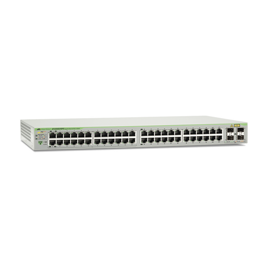 Switch PoE+ Gigabit WebSmart de 48 puertos 10/100/1000 Mbps (24 Puertos PoE) + 4 puertos gigabit SFP (Combo), 370 W | AL