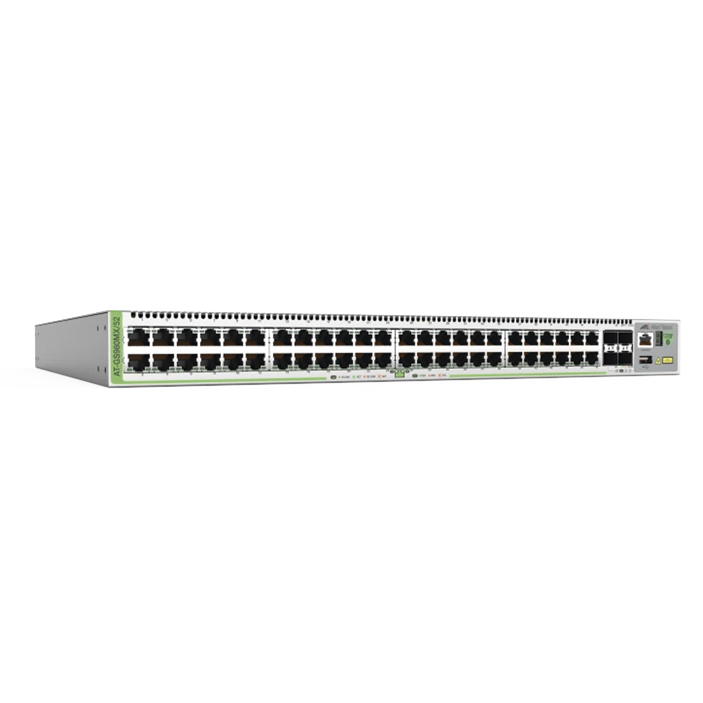 Switch Apilable L3 lite, 48 puertos 10/100/1000-T, 4 puertos SFP+ 10G