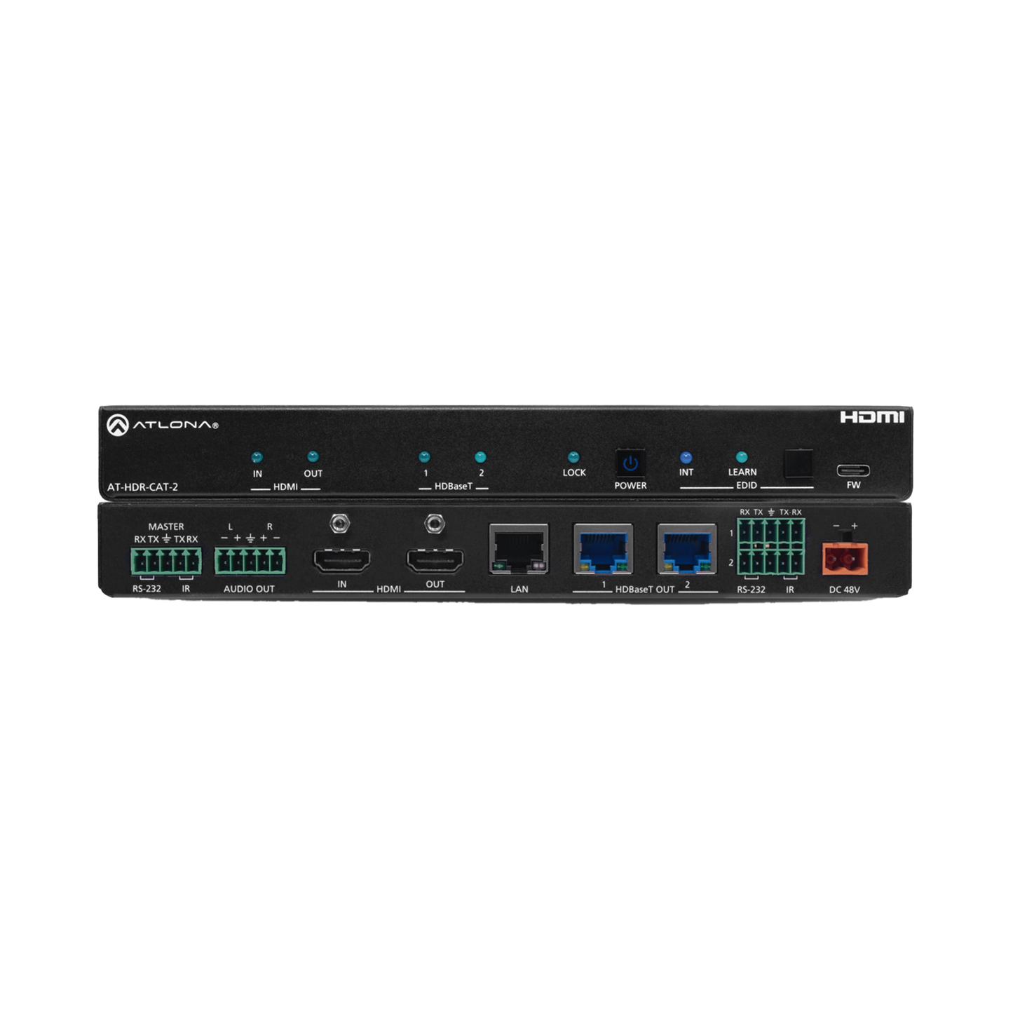 AMPLIFICADOR DE DISTRIBUCIÃ“N HDMI A HDBASET 4K HDR DE DOS SALIDAS