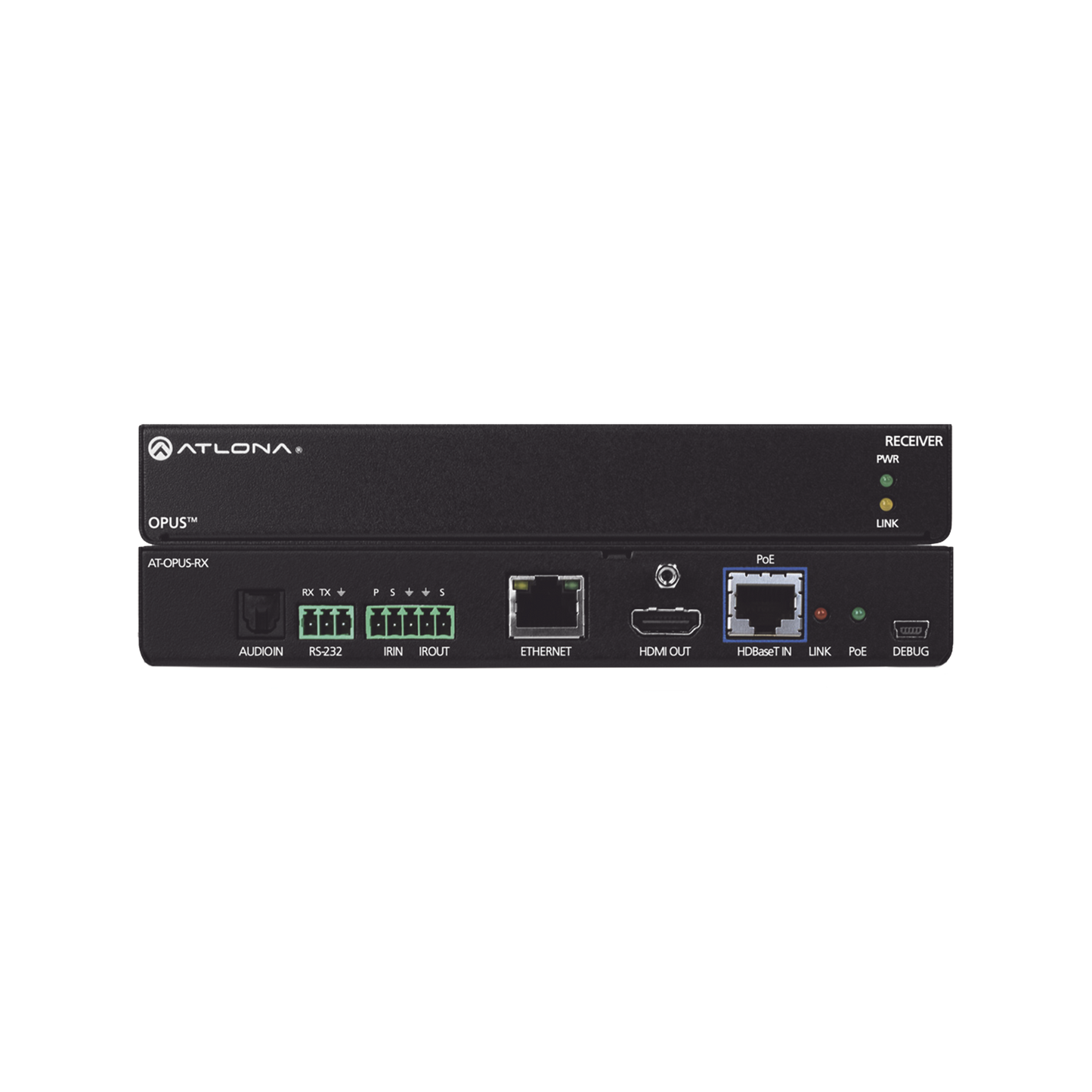 4K HDR HDBaseT RX para matrices de conmutaciÃ³n Opus