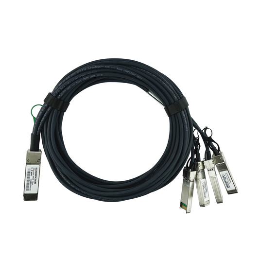 CABLE DE CONEXIÓN QSFP+ 40G a 4 x 10G SFP+ 3 m | ALLIED TELESIS