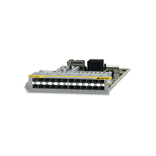 Tarjeta de línea Ethernet SFP 100/1000X de 24 puertos, para SBx8100 Series | ALLIED TELESIS