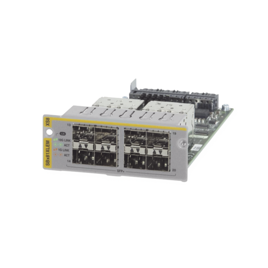Modulo para SBx81XLEM de 8 x 10G SFP+ | ALLIED TELESIS