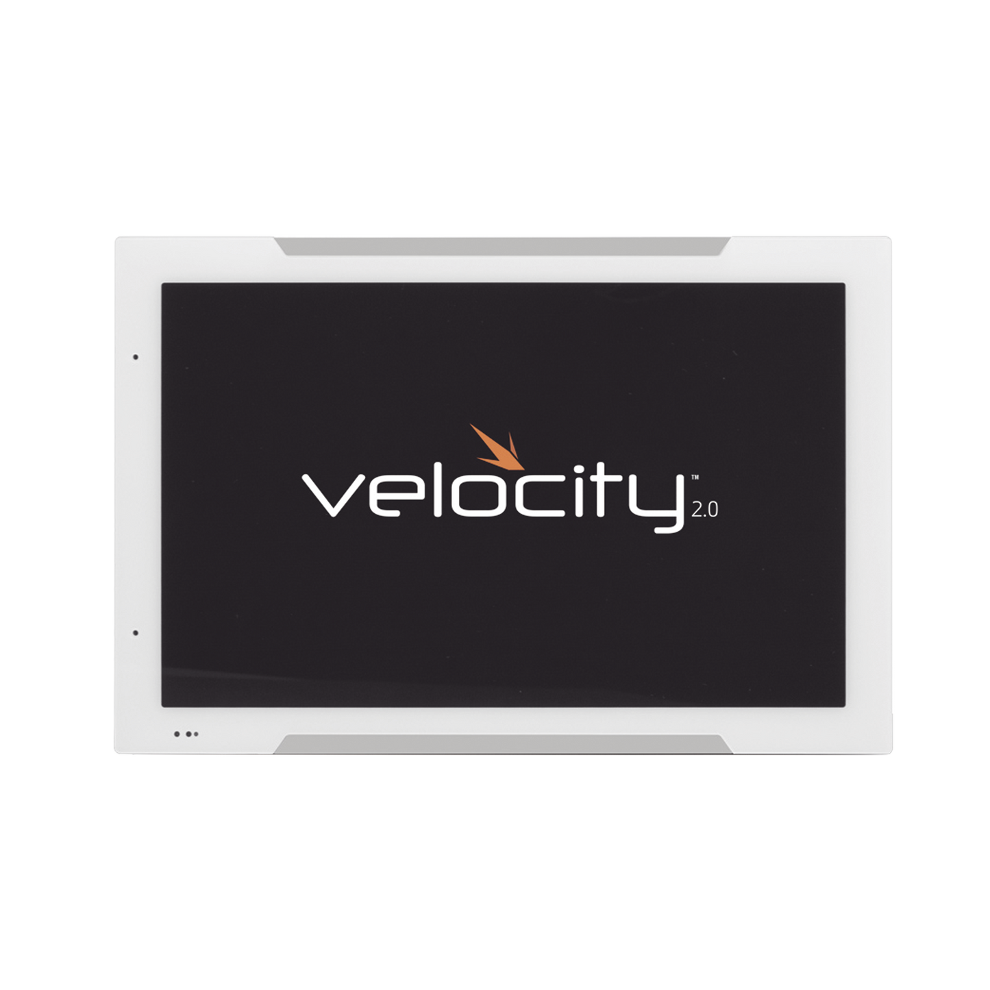 Panel tÃ¡ctil de programaciÃ³n Velocity de 8â€³ / IluminaciÃ³n LED en bisel para programaciÃ³n de salas y control AV / Color blanco