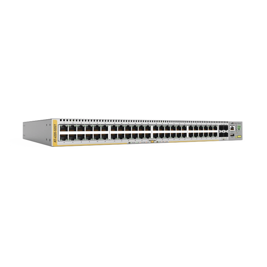 Switch Administrable Capa L2+ Giga, 48x 10/100/1000-T, 4x SFP | ALLIED TELESIS