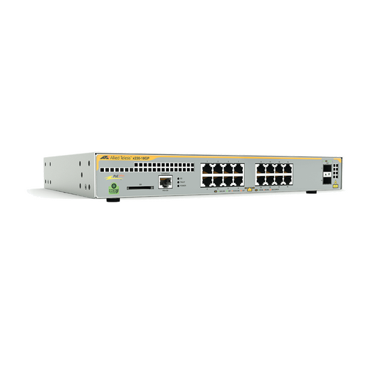 Switch PoE+ Administrable Capa 3, 16 Puertos 10/100/1000 Mbps + 2 SFP Gigabit, 247 W