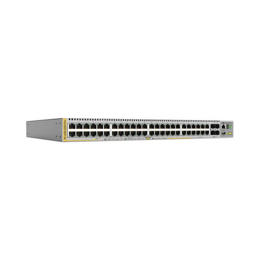 Switch Stackeable Capa 3, 20 puertos 10/100/1000 Mbps + 4 x 100M/1G/2.5/5G-T + 4 puertos SFP+ 10 G, fuente redundante | 