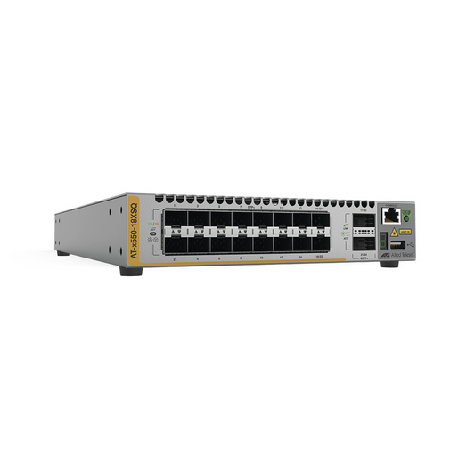 Switch Stackeable Inteligente Capa 3, 16x 1/10G SFP+ y 2x 40G QSFP | ALLIED TELESIS