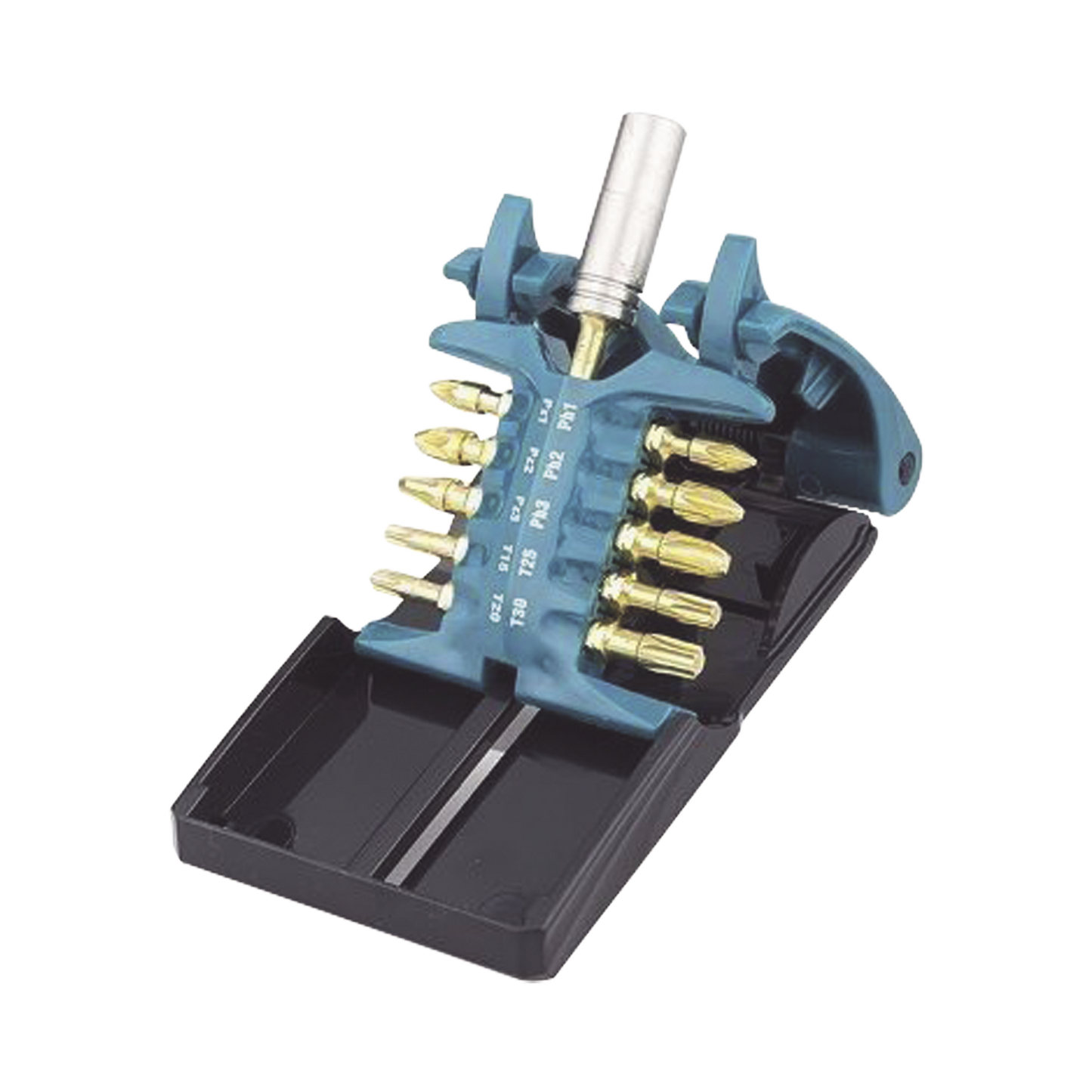 Juego de 10 Puntas de TorsiÃ³n con Adaptador Impact Gold [10 Veces MÃ¡s DuraciÃ³n]